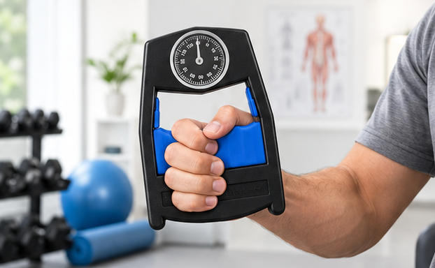 Analog Hand Dynamometer Grip Strength Tester