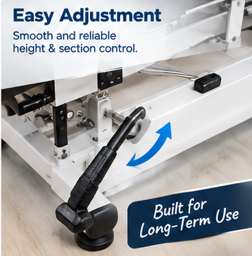 Professional Adjustable Chiropractic Treatment Bed – Multi-Section