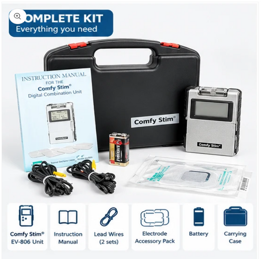 Comfy Stim Digital EMS TENS Combination Unit Ev-806